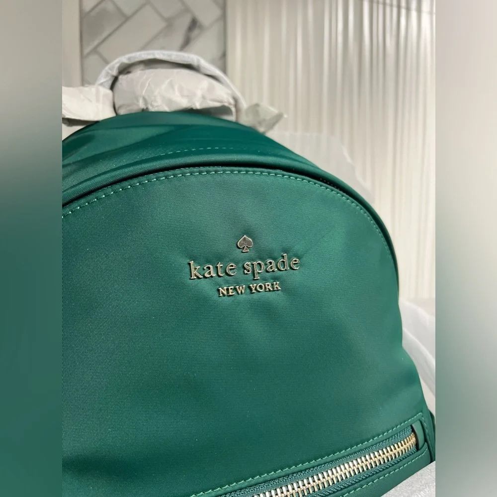 SALE NIP Kate Spade Chelsea Medium Backpack Jade Green